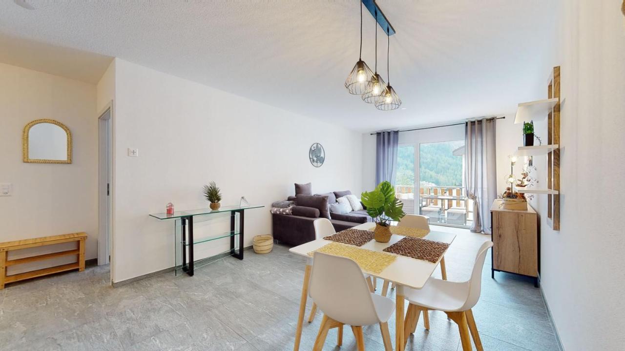 Apartment With Sauna And Mountain View Leukerbad Exteriér fotografie