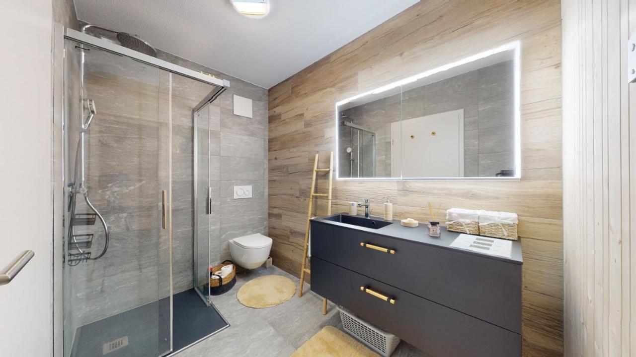 Apartment With Sauna And Mountain View Leukerbad Exteriér fotografie