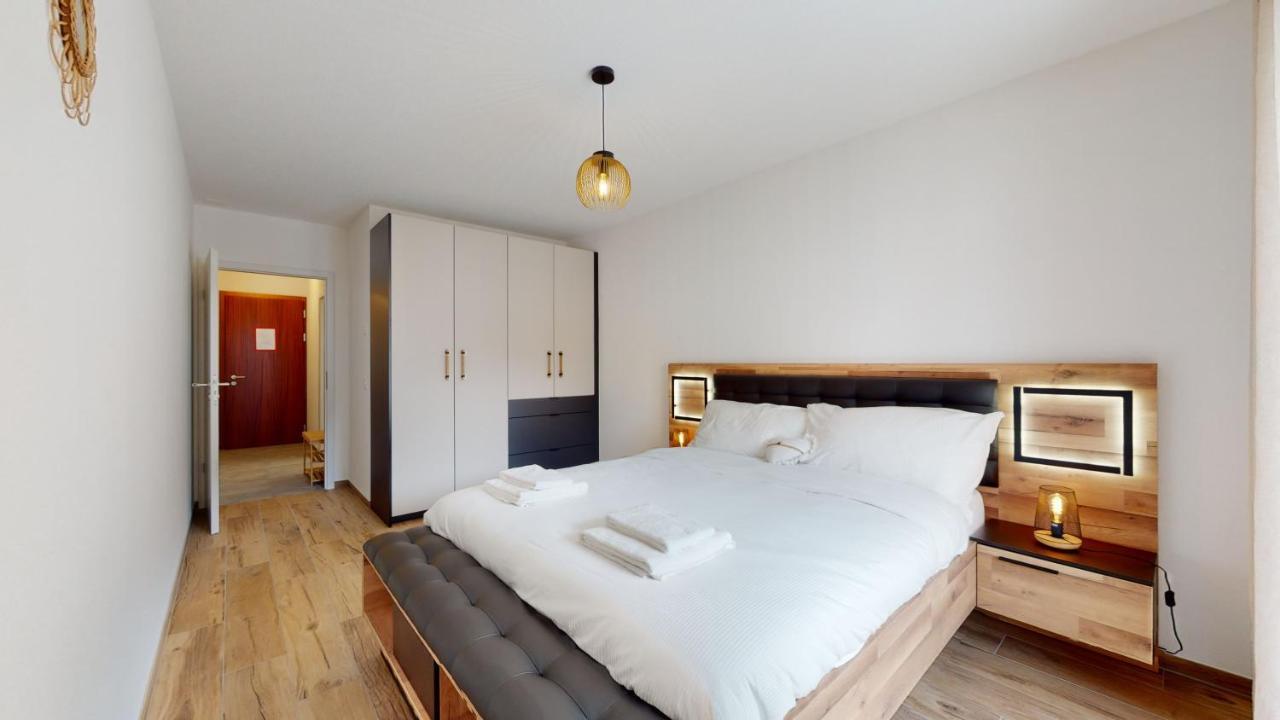 Apartment With Sauna And Mountain View Leukerbad Exteriér fotografie
